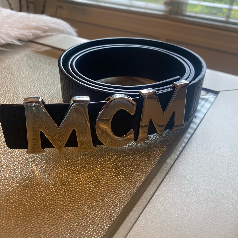 Black MCM Belt